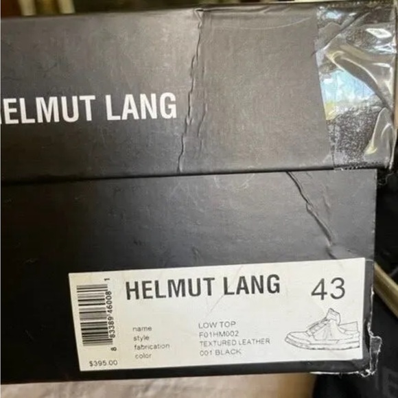 Helmut lang low top kicks sneakers size 43 10 great every day shoes main image 8